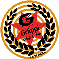 Logo Gräppi biegt es hin
